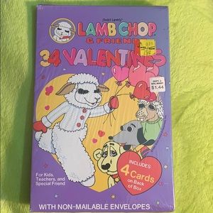 Lamb Chop Vintage Valentines Cards 80’s